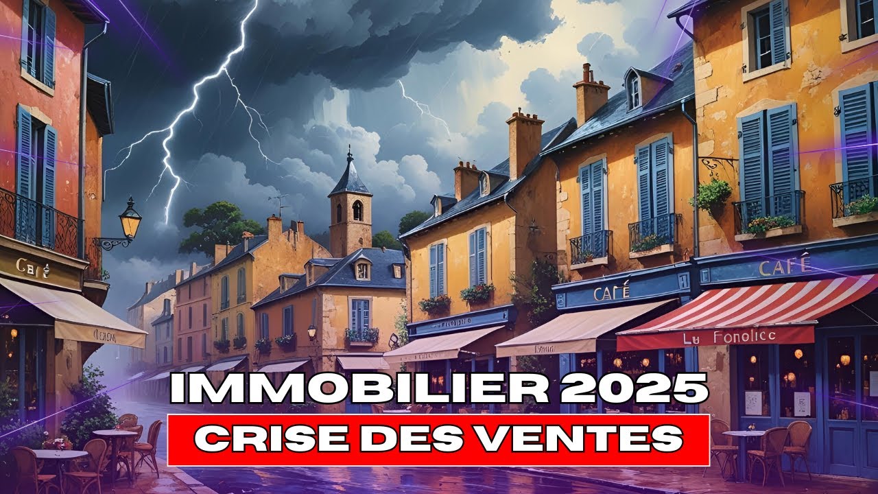 Immobilier 2025 🔴 Crise des ventes immobilières ; Vendeurs, le marché a tourné, ... !!!!