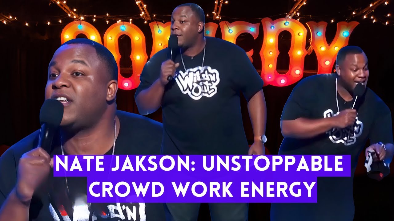Unstoppable Crowd Work Energy from Nate Jakson | Best Comedy Moments