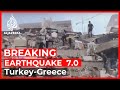 Breaking News: Earthquake of magnitude 7.0 hits western Turkey, Greece