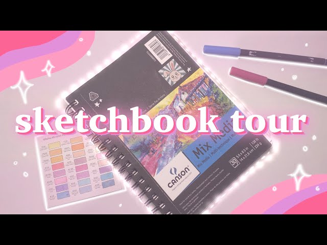 CANSON MIX MEDIA SKETCHBOOK REVIEW 