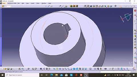 OLD HAM COUPLING PART DESIGN ||Oldham coupling ||Caria v5