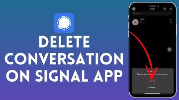 How to Delete Conversation on Signal App (2024) | Remove Conversation on Signal App