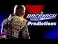 WWE BACKLASH 2024 PREDICTIONS