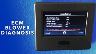 ECM Blower Diagnosis on a Carrier Infinity System (HVAC Variable Speed Blower Diagnosis)