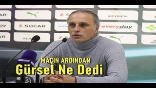 Iğdır Fk Bandırmaspor. Maçın Ardından Mustafa Gürsel