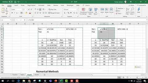 Numerical Methods: Newton