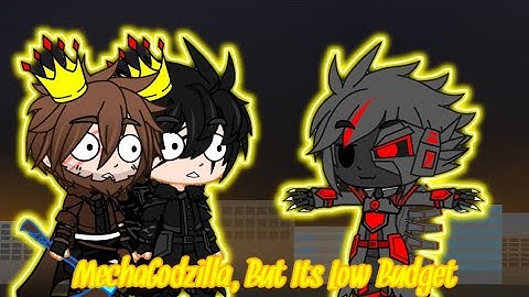 //👑🔥Godzilla y Kong + MechaGodzilla Reaccionan: MechaGodzilla, But Its Low Budget💥💫//