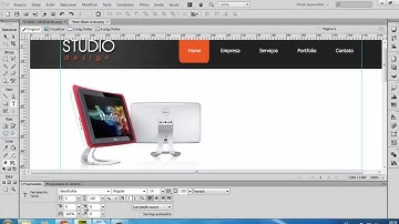 Criando layout com Fireworks CS6 PT2 de 3