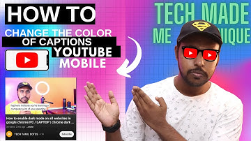 change the color of your youtube captions