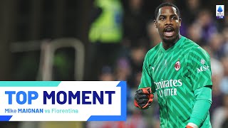 The best saves of Magic Mike MAIGNAN in Fiorentina-Milan | Top Moment | Serie A 2023/24