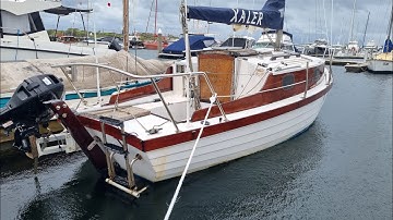 Xaler gets her varnished renewed with Awlwood Marine Varnish