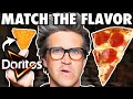 Match the flavor to the doritos game