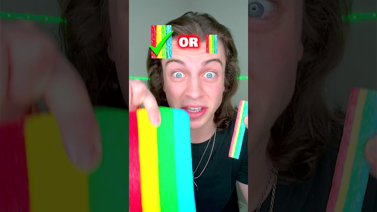 Big OR Small Sour Candy Challenge 