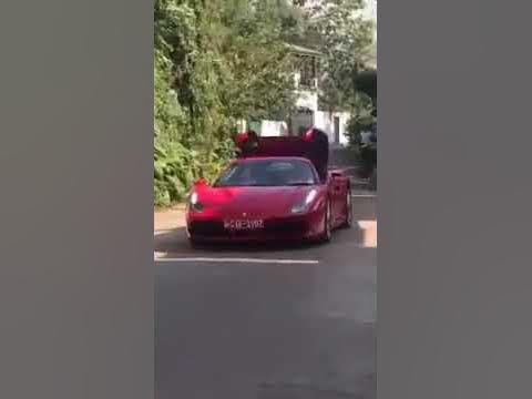 Ferrari 488 spider -2018 in Sri lanka - YouTube