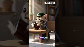 assalamualaikum man teman, Mas Iil mengaji dulu ya!#CuteAnimals2025#DailyCatShorts#KucingFYP