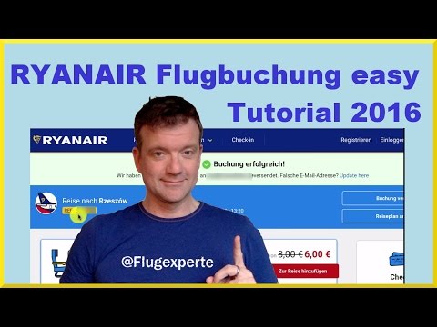 Ryanair Flugbuchung (2017) ohne Extra-Gebühren und Stolperfallen