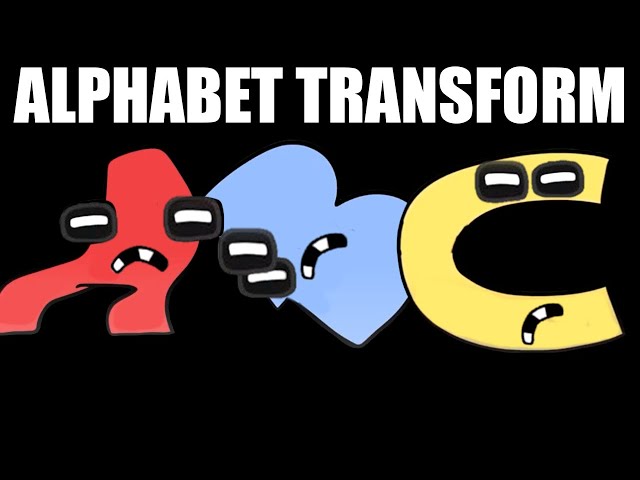 Alphabet Lore But all face A (A-Z) 