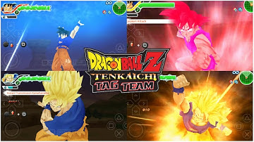 Dragon Ball Z Tenkaichi Tag Team - All Of Goku