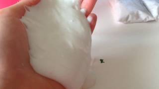 How To Make Smooth Milky White Slime 
