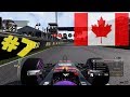 F1 2017 PS4 Career Mode Season 2 | 100% Race Canada Grand Prix (Part 3)