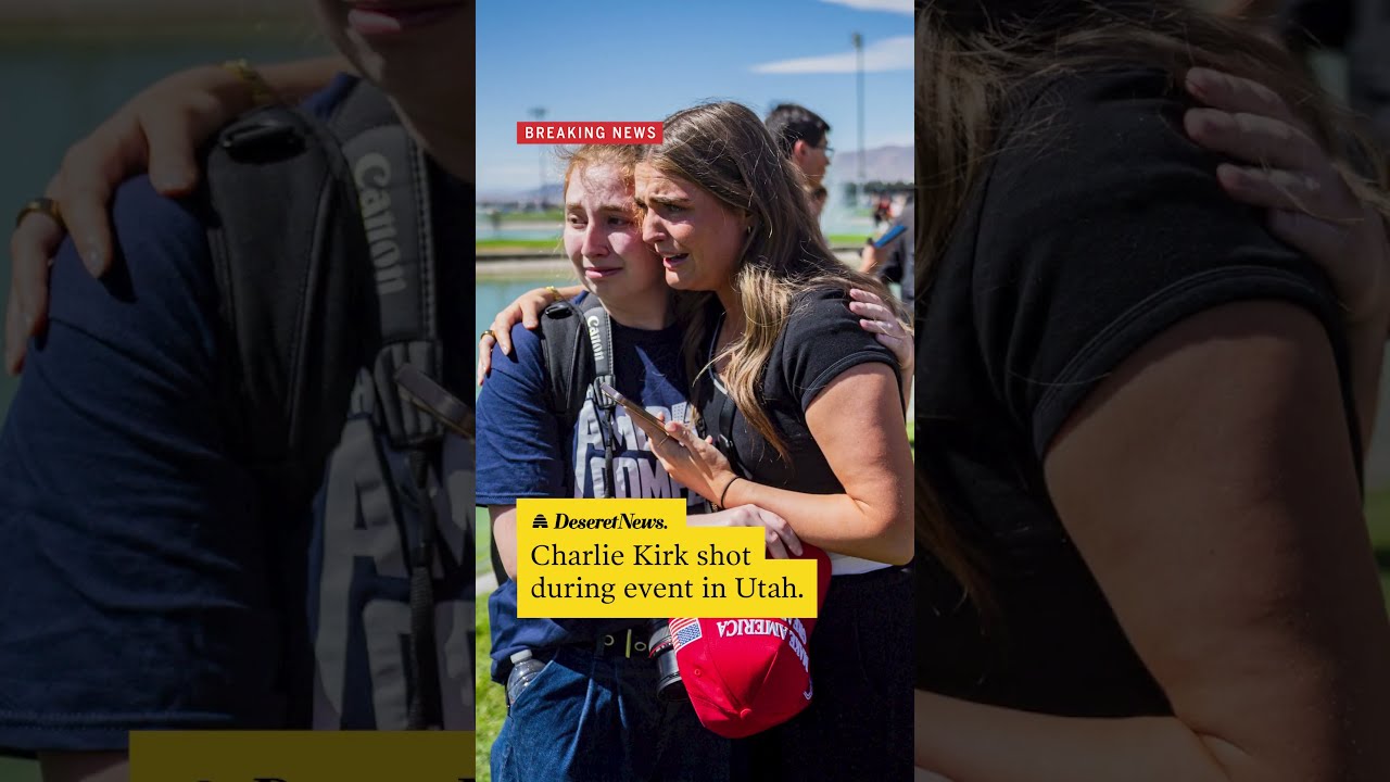 BREAKING NEWS Charlie Kirk Shot In Utah