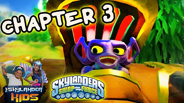 Lets Play Skylanders Swap Force: Part 5 - Mudwater Hollow 100% Complete (Chapter 3 Walkthrough)