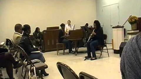 Alden Arnold and Lauren Hamme Youth Sunday