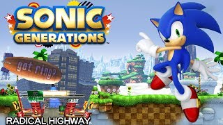 Sonic Generations (3DS): Radical Highway Act 2