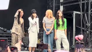 Blackpink - See U Later Dont Know What To Do - Soundcheck Encore Paris 2023