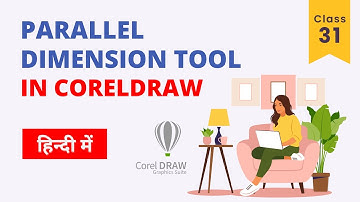 Parallel Dimension Tool in CorelDraw | All About Dimension,Connector Tool use it like a Pro