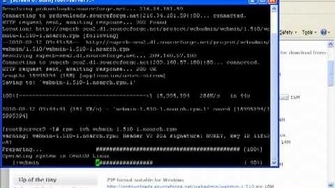 Webmin  Install and Config on CentOS