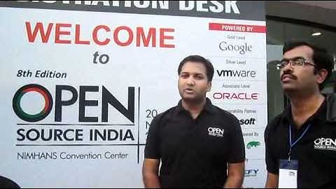 Dhiraj Khare from Open Source India, remarked 3days job fair in Bangalore