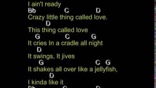 Crazy Little Thing Called Love YouTube chords