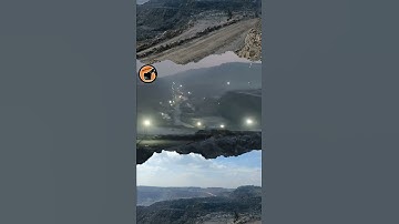 Night view of ocp , Night view of open cast