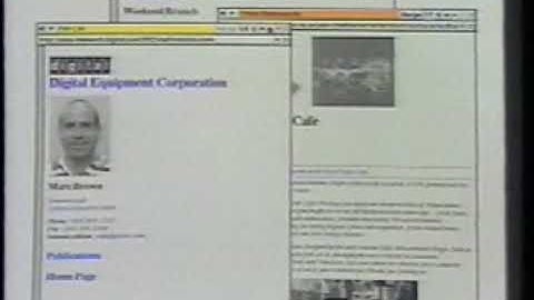 The first web browser ever created