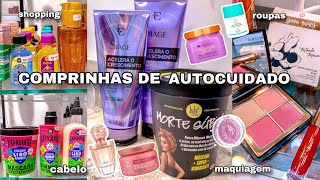 VLOG COMPRINHAS DE AUTOCUIDADO 🌸🧖🏻‍♀️shopping•maquiagem•cabelo