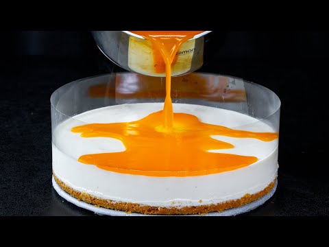 Vidéo: Gâteau Au Fromage Cottage-orange Sans Cuisson