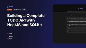 Building a Complete TODO API with NestJS and SQLite