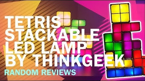 ThinkGeek Tetris LED Lamp–Random Reviews