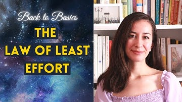 THE LAW OF LEAST EFFORT | Incredibly POWERFUL! Use TODAY!