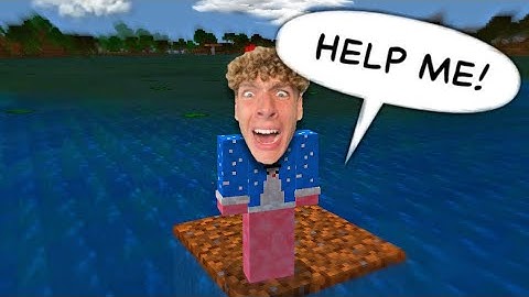 if i touch the color BLUE in Minecraft, the video ends