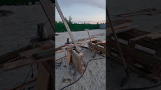 Опалубка готова, скоро будет заливка бетона #дачузафигачу #дача #стройка #сургут #ремонт