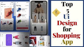 Top 5 Ui Designs For Shopping App in 2020 | Best Shopping Ui Designs 2020 | Learn With Fun