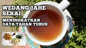 WEDANG JAHE SERAI RESEP MINUMAN SEHAT