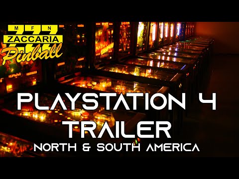 Zaccaria Pinball - Playstation 4 Trailer (North & South America)