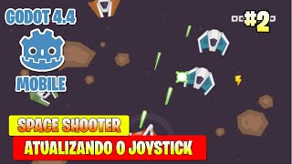 Godot 4 - Space Shooter - Atualizando o joystick virtual para versão 3.0
