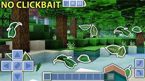 MCPE Realistic Shaders With Falling Leaves (FOLIAGE ADDON) - Minecraft PE (PE, Xbox, W10, PS4)