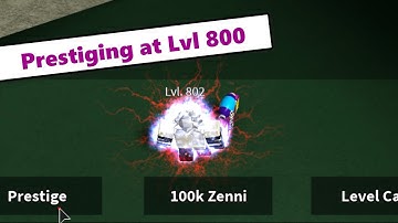 Prestiging My Lvl 800 Android | DBZ Final Stand