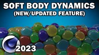 Cinema 4d 2023: Soft Body Dynamics (New/Updated Feature) screenshot 4