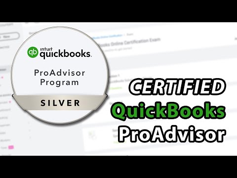 Video: ¿Cómo puedo convertirme en un ProAdvisor de escritorio certificado de QuickBooks?